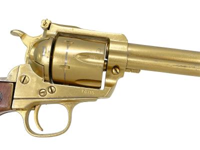 [ハドソン] ルガー スーパーブラックホーク 44マグナム 6.5インチ SMG 金属モデルガン 木製グリップカスタム 再塗装品 カート欠品 (中古)サブ画像へ3