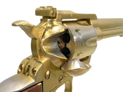 [ハドソン] ルガー スーパーブラックホーク 44マグナム 6.5インチ SMG 金属モデルガン 木製グリップカスタム 再塗装品 カート欠品 (中古)サブ画像へ5