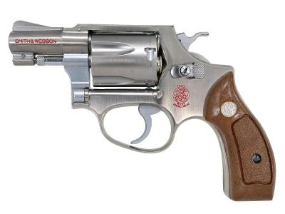 [コクサイ] S&W M60 チーフスペシャル 2インチ シルバーステンレス Fピンつぶれ 別箱 動作可 赤墨入れ モデルガン (中古)サブ画像へ1