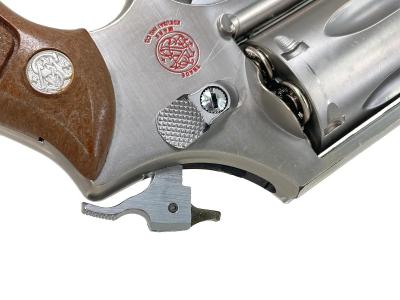 [コクサイ] S&W M60 チーフスペシャル 2インチ シルバーステンレス Fピンつぶれ 別箱 動作可 赤墨入れ モデルガン (中古)サブ画像へ5