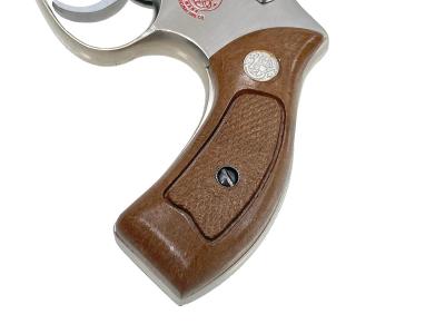 [コクサイ] S&W M60 チーフスペシャル 2インチ シルバーステンレス Fピンつぶれ 別箱 動作可 赤墨入れ モデルガン (中古)サブ画像へ6