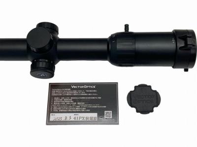 [VECTOR OPTICS] Constantine 1-10×24 SFP イルミネーションスコープ ミディアム  ピカティニー Φ30mm ブラックカラー SCOC-31 (中古)サブ画像へ8