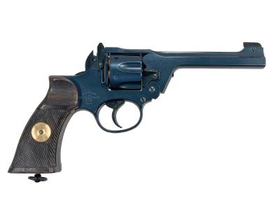 [マルシン] エンフィールド No.2 Mk1 ブラックABS 発火モデルガン 組み立てキット完成品 塗装カスタム シリンダー難 (訳あり)サブ画像へ1