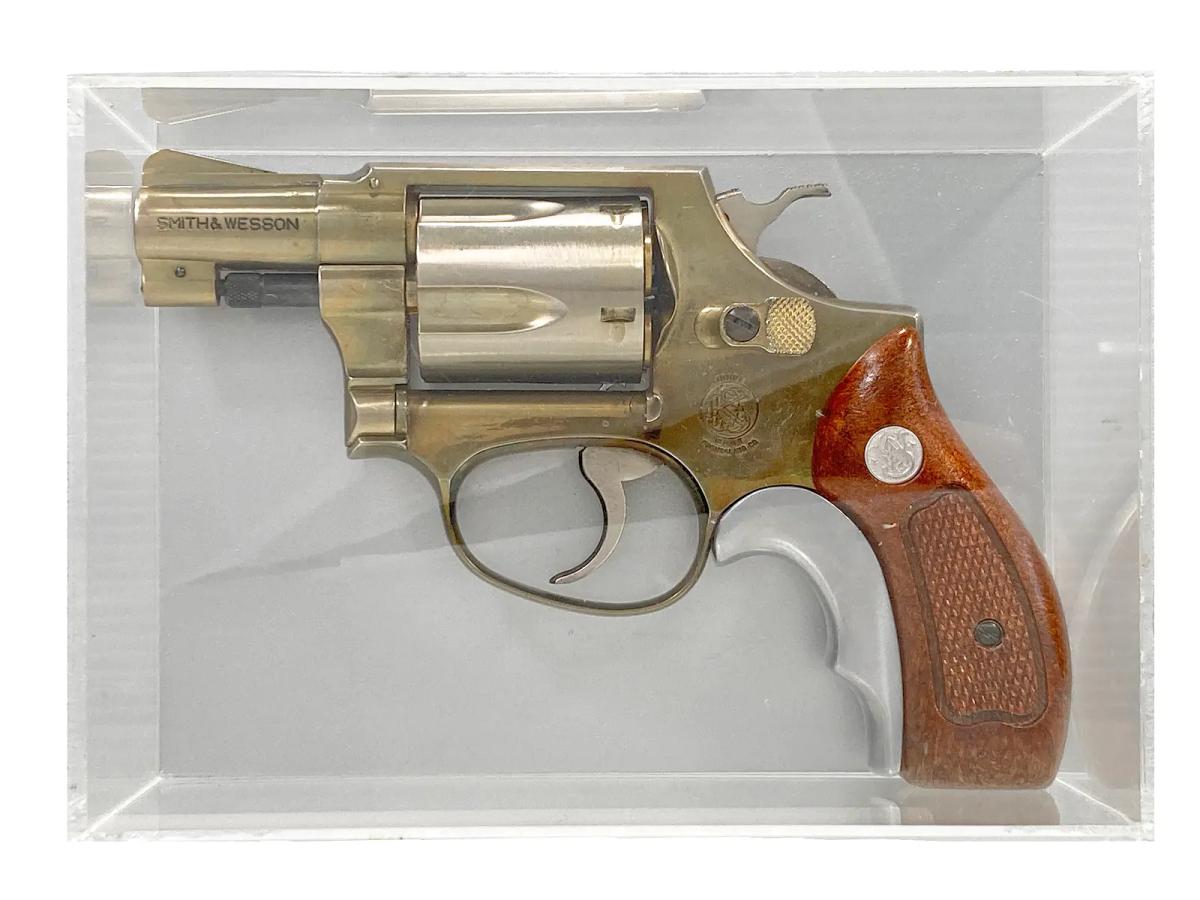 [コクサイ] No.26 S&W M36 2インチ チーフス・スペシャル 金属モデルガン アクリルケース入り (中古)