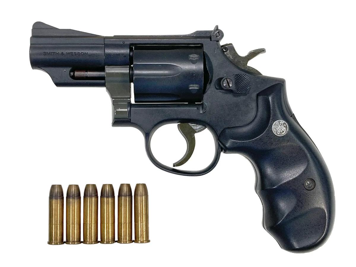 [コクサイ] S&W M19 2.5インチ モデルガン カート違い シリンダずれ 動作可 (訳あり)
