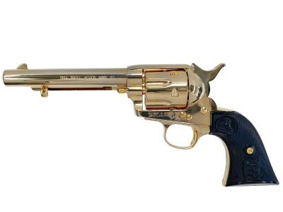 [コクサイ] コルト SAA ピースメーカー アーティラリー オールドタイプ 3型 金属モデルガン No.11 スタッグホーングリップ付き (中古)サブ画像へ1