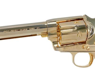 [コクサイ] コルト SAA ピースメーカー アーティラリー オールドタイプ 3型 金属モデルガン No.11 スタッグホーングリップ付き (中古)サブ画像へ3