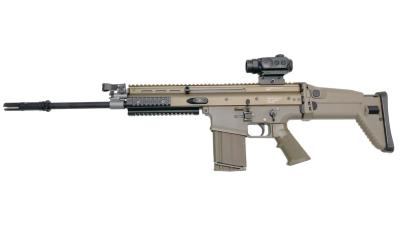 [東京マルイ] FN SCAR-H FDE スカーヘビー 次世代電動ガン ダットサイト付 (中古)サブ画像へ1