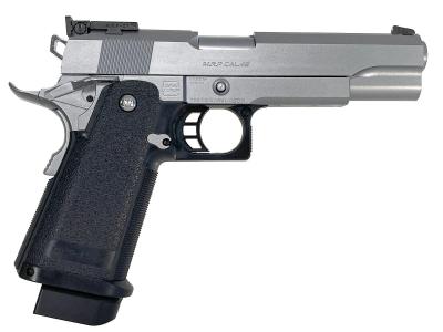 [東京マルイ] ハイキャパ5.1 ステンレスモデル ガスブローバック シャーシ穴あけ加工済み (中古)サブ画像へ2