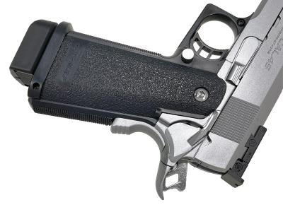 [東京マルイ] ハイキャパ5.1 ステンレスモデル ガスブローバック シャーシ穴あけ加工済み (中古)サブ画像へ5