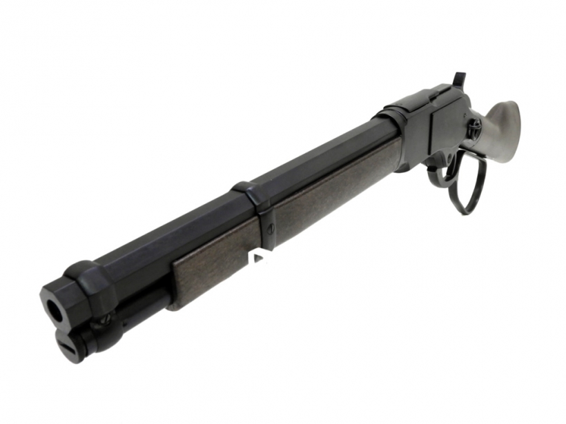 [KTW] ウィンチェスター M1873 ランダル 黒染め仕様 エアコッキングライフル (中古)