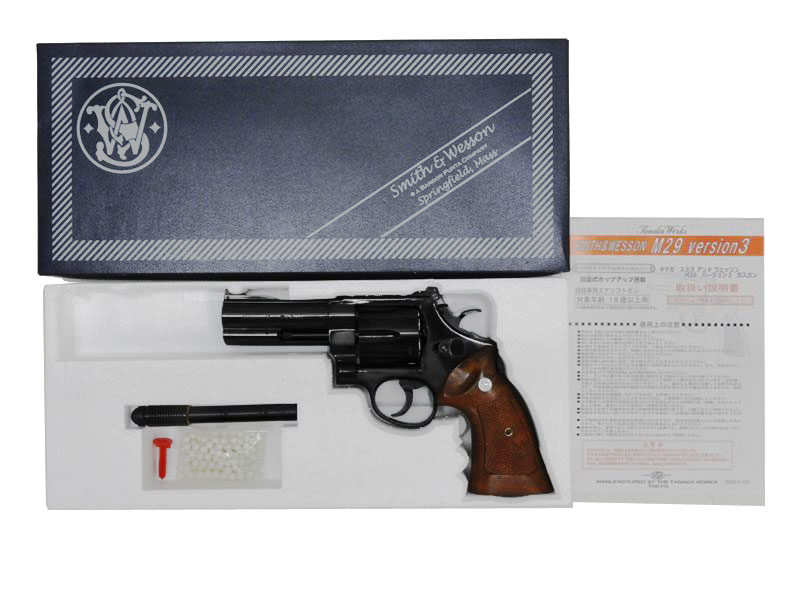 タナカ] S&W M29 クラシック 4インチ スチールフィニッシュ Ver.3