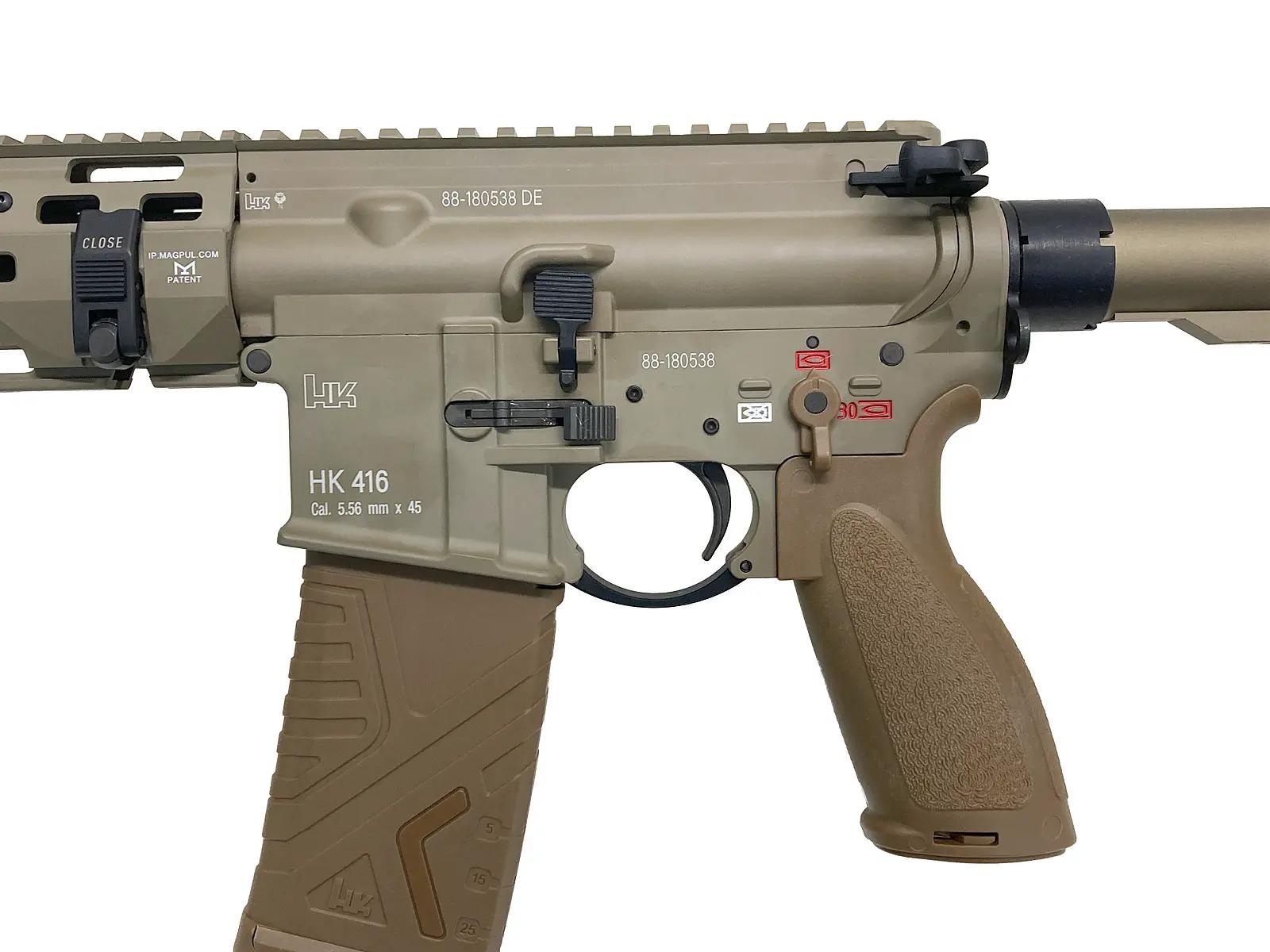 GHK] UMAREX HK416A5 V3 TAN 正規ライセンス GBBR DXver (新品)の販売