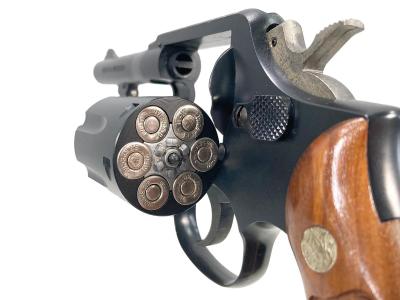 [コクサイ] S&W M10 4インチ 発火モデルガン S＆W 純正グリップ カスタム (中古)サブ画像へ5