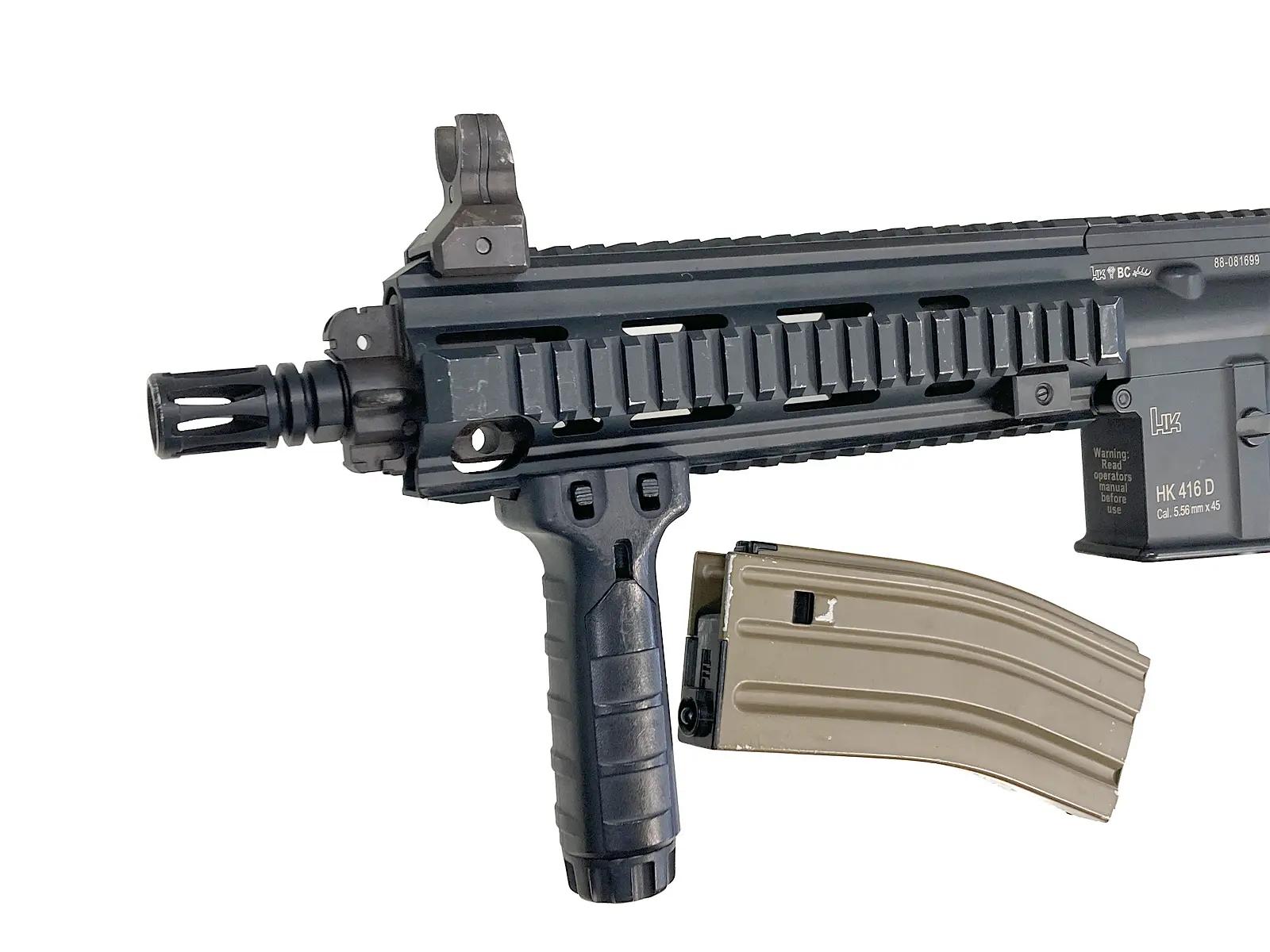 HK416D エアガン セットジャンク品 東京マルイ] HK416D 次世代電動ガン チャージングハンドル曲がり