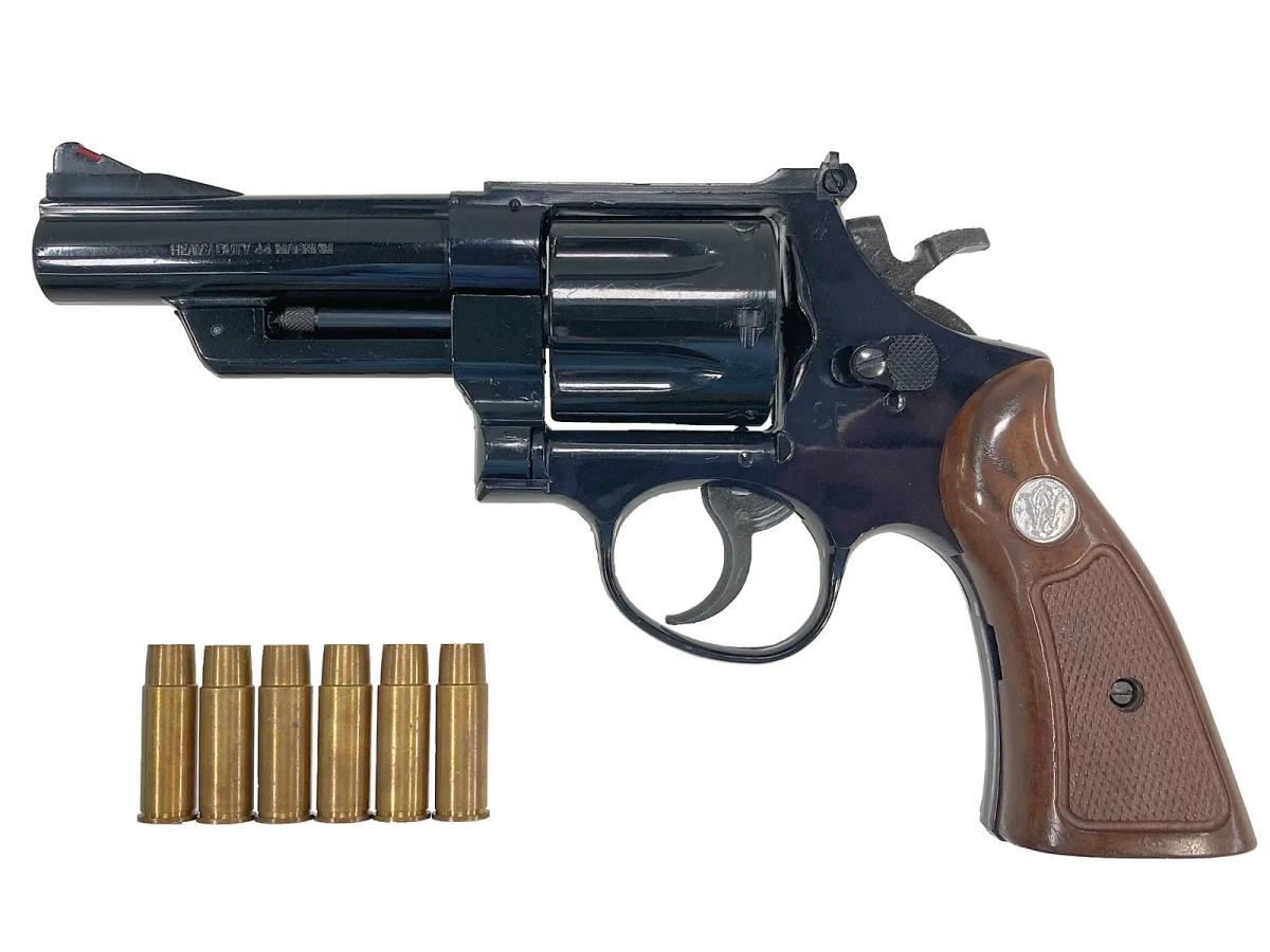 [MGC] S&W M29 .44マグナム 4インチ ヘビーデューティ/HEAVY DUTY モデルガン シリンダずれ 動作可 (訳あり)