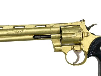 [コクサイ] コルトパイソン 8インチ 金属モデルガン 再塗装品 塗装ムラ シングルアクション引っかかり 動作可 (訳あり)サブ画像へ2