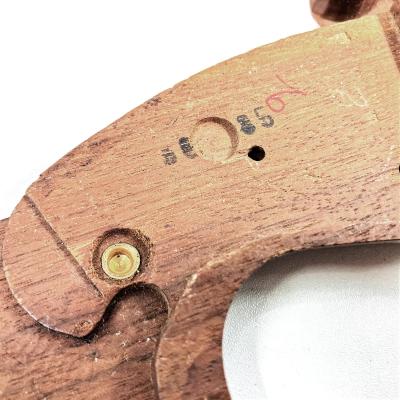 [COLT] 実物 純正コルトパイソン用ターゲットグリップ 3rdジェネレーション 1975-80年代 アメリカン・ウォールナット (中古)サブ画像へ5