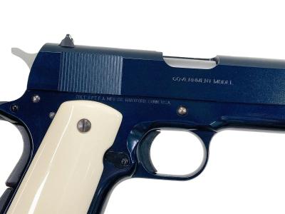 [WA] コルトガバメント MKIVシリーズ80 DX アイボリーポリマーグリップ GBB ガスブローバックガン (中古)サブ画像へ4