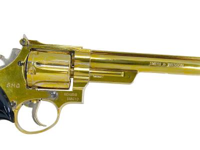[コクサイ] S&W M29 .44マグナム 8インチ NO.18 金属モデルガン 再塗装品 動作難 (ジャンク)サブ画像へ4