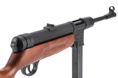 [SRC] MP41 サブマシンガン リアルウッド CO2GBB JASG認定 (新品予約受付中! 特典あり)サブ画像へ4