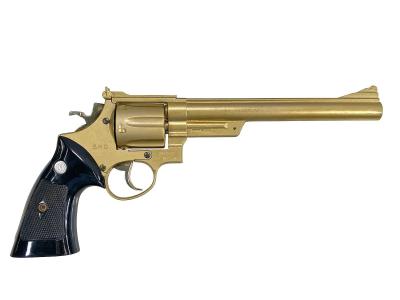 [コクサイ] S&W M29 .44マグナム 8インチ 金属モデルガン マットゴールド 再塗装 (中古)サブ画像へ1