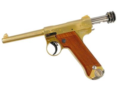 [ハドソン] 南部十四年式拳銃 前期型 N-2 金属製発火モデルガン (中古)サブ画像へ5
