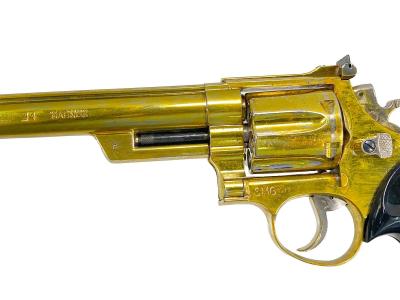 [コクサイ] S&W M29 .44マグナム 8インチ 金属モデルガン 再塗装 シリンダーフリー ピンつぶれ 動作可 (訳あり)サブ画像へ2