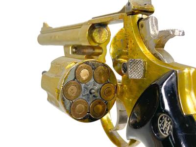 [コクサイ] S&W M29 .44マグナム 8インチ 金属モデルガン 再塗装 シリンダーフリー ピンつぶれ 動作可 (訳あり)サブ画像へ6