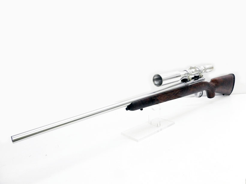 [サンプロジェクト] Remington MODEL M700 ステンレスカラー/mojji3-9x40 スコープ付 (中古) メイン画像