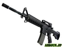 [WA] M4A1 カービン RIS スーパーバージョン ガスブローバック マガジンガス漏れ中 (訳あり)