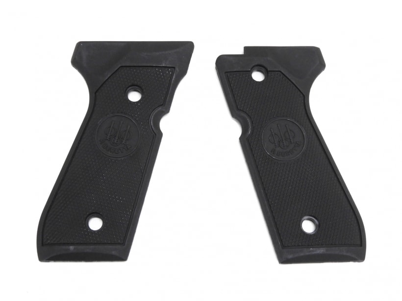 [NB] M92FS用 樹脂グリップ ベレッタ刻印 ブラック (中古)