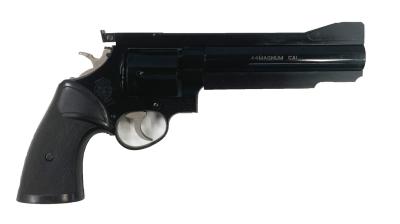 [コクサイ] S&W M29 .44マグナム SATAN サターン カスタム 6インチ 発火モデルガン シリンダずれ 動作可 片面ホワイト入り (中古)サブ画像へ1