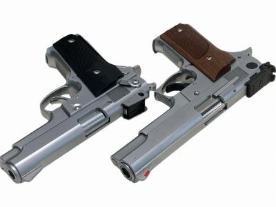 [MGC] S&W M745 M659 固定ガスガン ２丁セット 木製グリップ ウィチタリアサイト (中古)サブ画像へ6