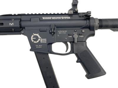 [KingArms] PCC ピストルキャリバー TWS 9mm SBR GBB ブラックカラー (中古)サブ画像へ3