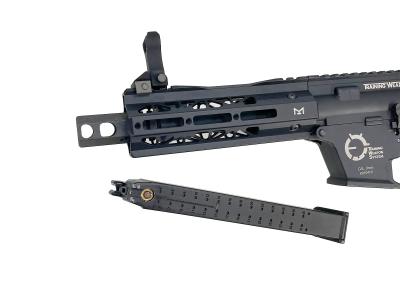 [KingArms] PCC ピストルキャリバー TWS 9mm SBR GBB ブラックカラー (中古)サブ画像へ6