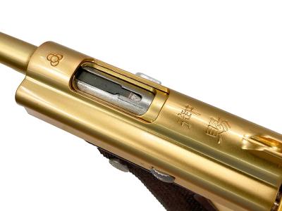 [マルシン] 南部式小型自動拳銃 ベビーナンブ 御賜刻印 ダミーカートモデルガン 木製グリップカスタム (中古)サブ画像へ5