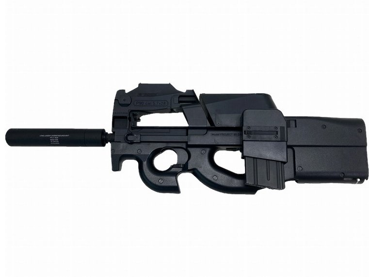 [東京マルイ] P90 スタンダード電動ガン BOXマガジン サプレッサーカスタム (訳あり)