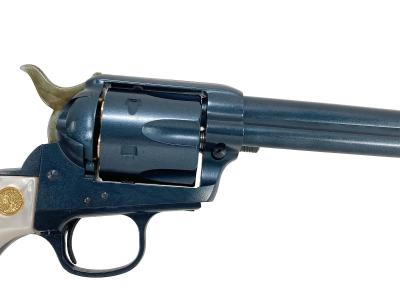 [HWS] コルト SAA.45 アーティラリー HW 組立キット 組み立て済み ブルーイング風塗装 (中古)サブ画像へ4