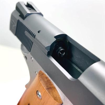 [WA] S&W SW1911 ガンサイトエディション シルバー ガスブローバック 2トーン＆コンペンセイターカスタム (中古)サブ画像へ6