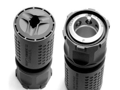 [Angry Gun] KACタイプ 5.56mm QDC/MCQ-PRTタイプQDサプレッサー ハイダーセット ブラック/14mm逆ネジ MCQPRT-BLK (未使用)サブ画像へ1