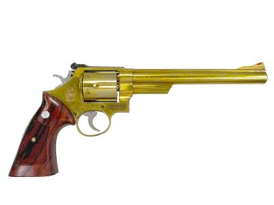 [コクサイ] S&W M29 .44マグナム 8インチ 金属モデルガン 再塗装 木製グリップカスタム (中古)サブ画像へ1