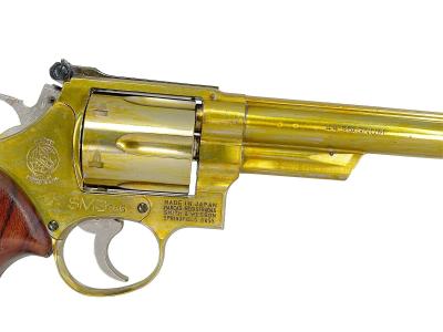 [コクサイ] S&W M29 .44マグナム 8インチ 金属モデルガン 再塗装 木製グリップカスタム (中古)サブ画像へ3