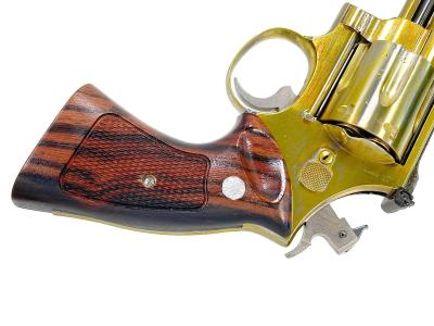 [コクサイ] S&W M29 .44マグナム 8インチ 金属モデルガン 再塗装 木製グリップカスタム (中古)サブ画像へ4
