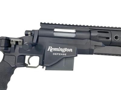 [ARES] MS700 Remington刻印 エアーコッキング ボルトアクション フルメタルレシーバー AR-040 ブラック (中古)サブ画像へ4