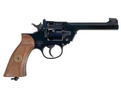 [マルシン] エンフィールド No.2 Mk1 STAR スター 組立キット ブラックABS 完成品  木製グリップカスタム 発火モデルガン トリガー不具合 (訳あり)サブ画像へ1