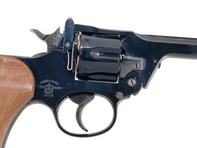 [マルシン] エンフィールド No.2 Mk1 STAR スター 組立キット ブラックABS 完成品  木製グリップカスタム 発火モデルガン トリガー不具合 (訳あり)サブ画像へ3