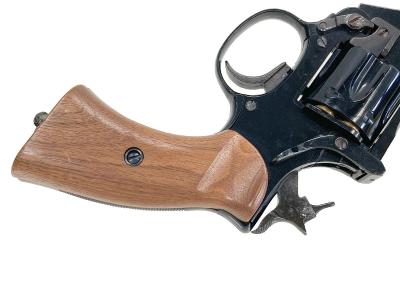 [マルシン] エンフィールド No.2 Mk1 STAR スター 組立キット ブラックABS 完成品  木製グリップカスタム 発火モデルガン トリガー不具合 (訳あり)サブ画像へ4