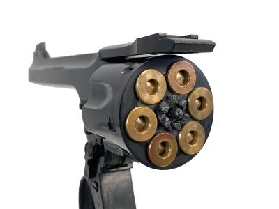 [マルシン] エンフィールド No.2 Mk1 STAR スター 組立キット ブラックABS 完成品  木製グリップカスタム 発火モデルガン トリガー不具合 (訳あり)サブ画像へ5