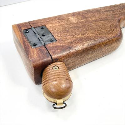 [海外製レプリカ] モーゼルC69・M712用木製ストックホルスター WW2ドイツ国防軍仕様革製ハーネス・ドライバー付 (中古)サブ画像へ10
